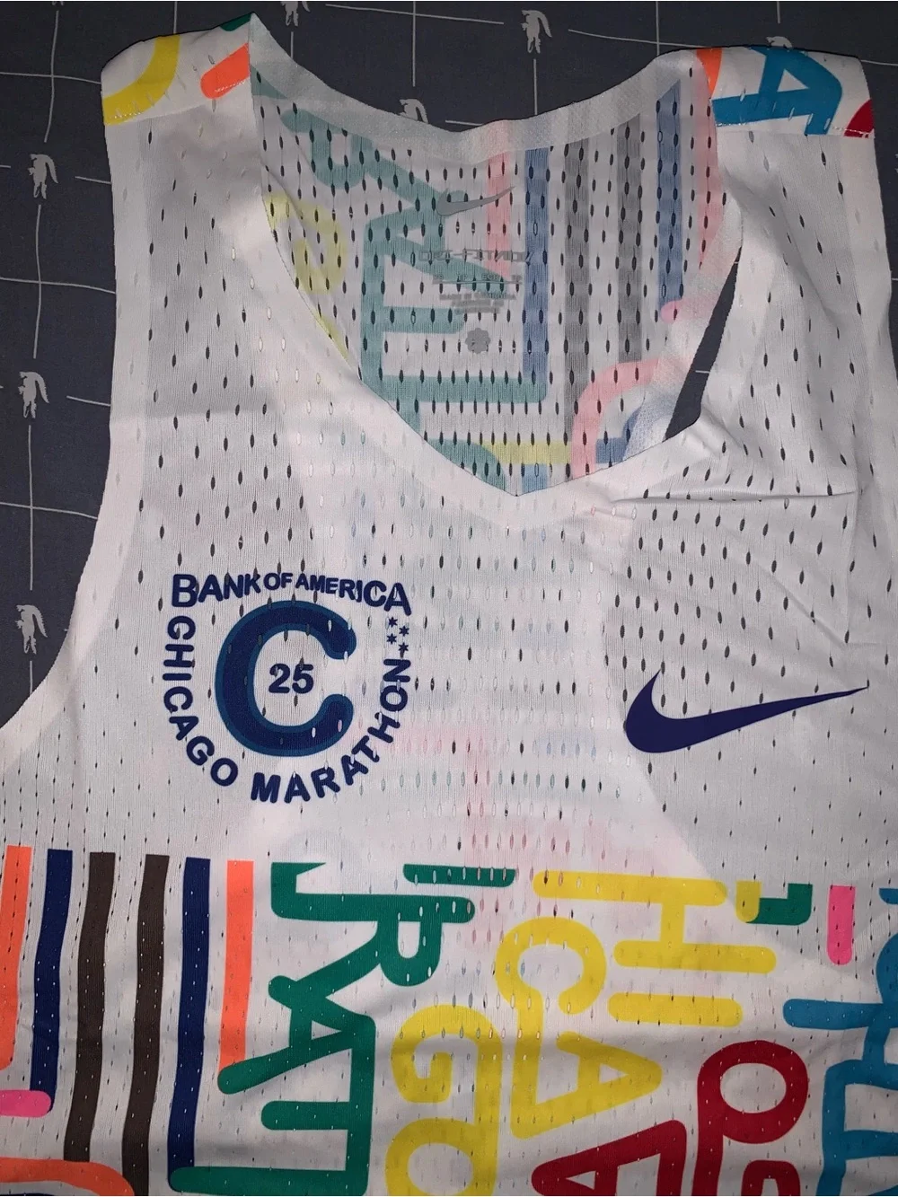 Nike AeroSwift Men's Chicago Marathon 2025 Running Singlet HQ4277-100 Size: XS